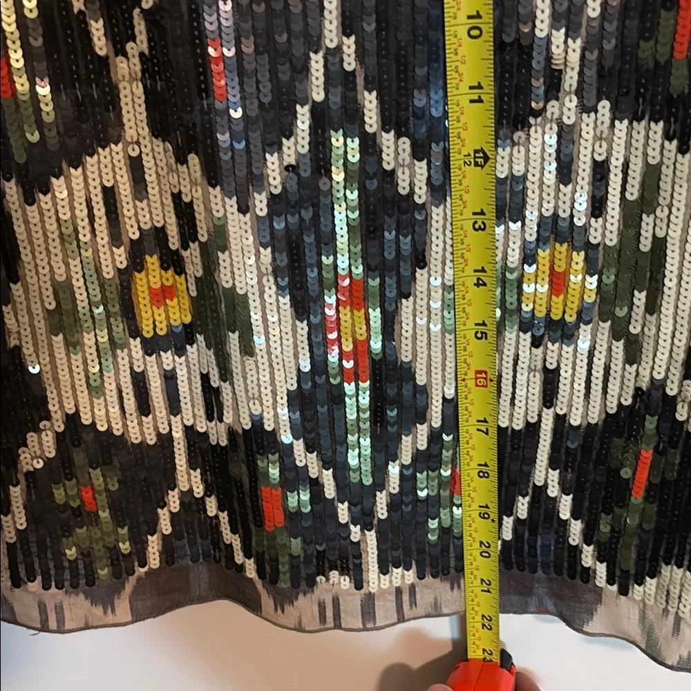 EUC Gorgeous Maliparmi Red and Black Skirt - Picture 7 of 9